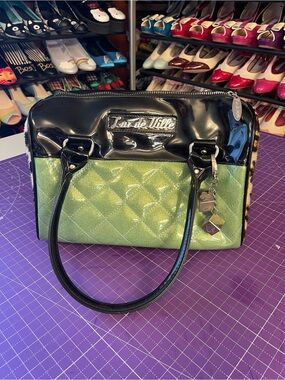 GUC Lux de ville Green Purse
